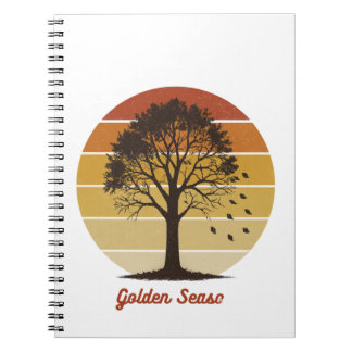 Lasst die Kürbis-Zeiten Rollen Herbstdesign Notizblock