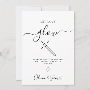 Lasst die Liebe erstrahlen Hochzeitsschild Vorlage