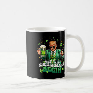 Lasst Die Schelmereien Beginnen Lustiger Trump St. Kaffeetasse
