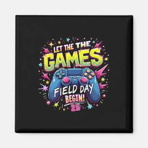 Lasst die Spiele beginnen Field Day 2025 Gamer Des Magnet