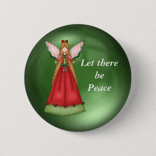 Lasst-es-Frieden-Knopf Button