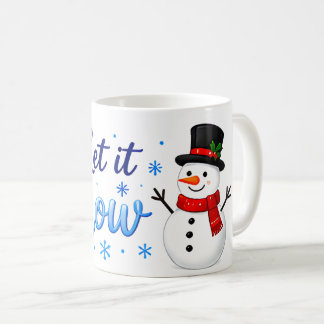 Lasst es schneien Weihnachten Winter Kaffeetasse