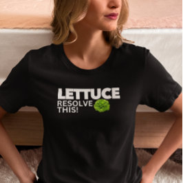 Lasst euch das auflösen! Funny Vegan T-Shirt