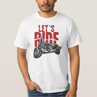 Lässt Fahrmotorrad entwerfen T-Shirt