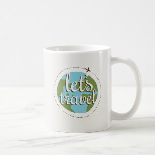 Lässt gehen Reise Tasse