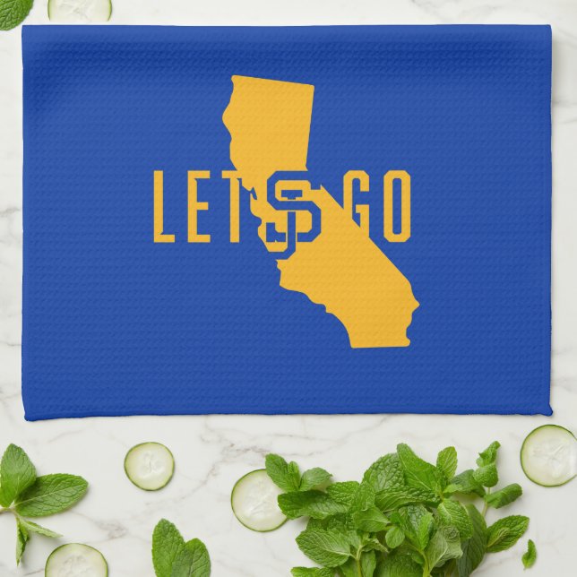 lässt gehen SJ Geschirrtuch (Gefaltet)