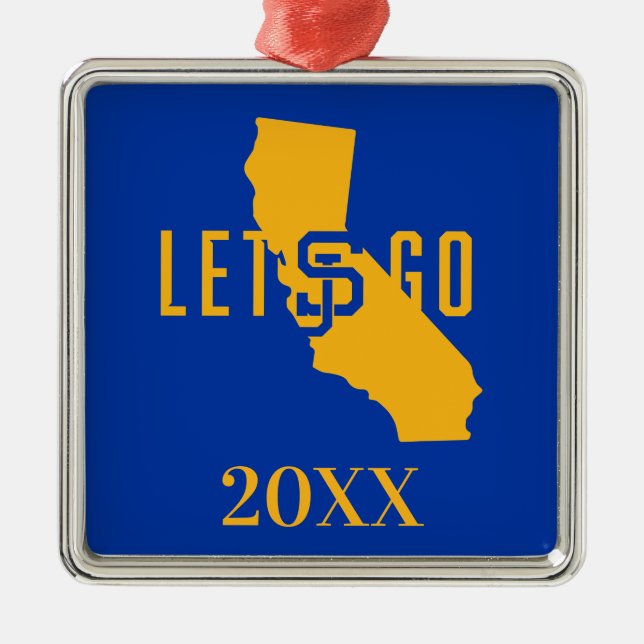 lässt gehen SJ Ornament Aus Metall (Vorne)