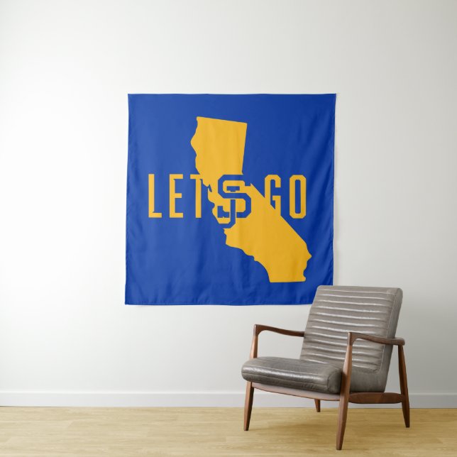 lässt gehen SJ Wandteppich (Beispiel)