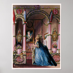 Lasst Sie Kuchen essen 7 ~ Poster 16x12