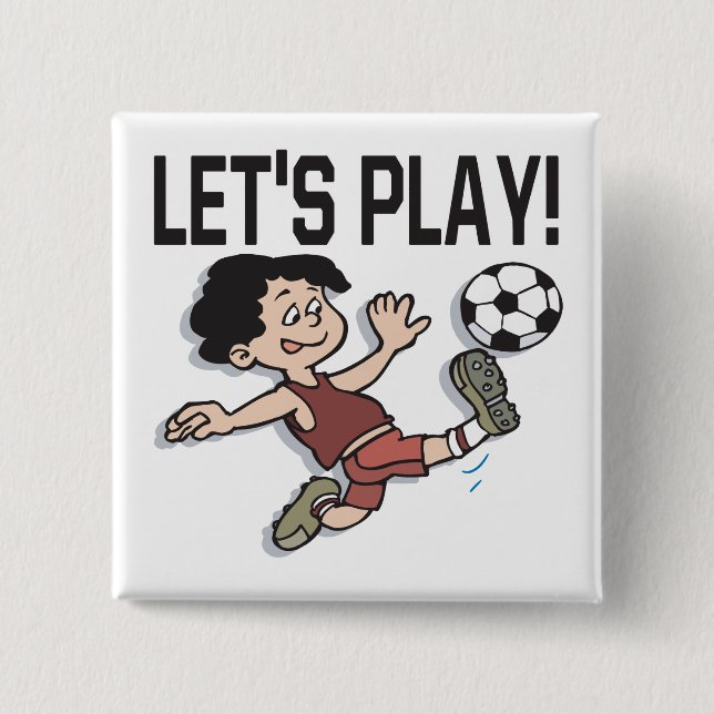 Lässt Spiel Button (Vorderseite)