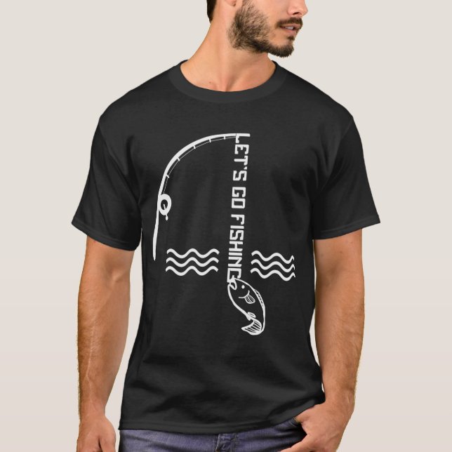 Lasst uns angeln 2 T-Shirt (Vorderseite)