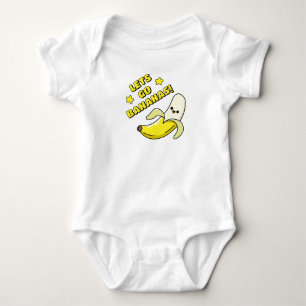 Lasst uns Bananen sein! Baby Strampler