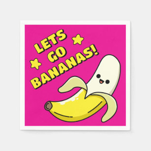Lasst uns Bananen sein! Serviette