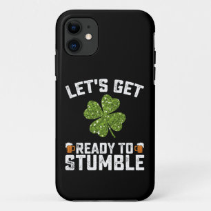 Lasst uns bereit sein zu stolpern Lustiger St. Pat Case-Mate iPhone Hülle