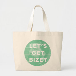 Lasst uns Bizet-Lieblings-Opernkomponistenpun hole Jumbo Stoffbeutel