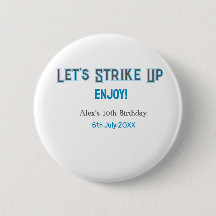 Lasst uns blau graue, glückliche 10-Geburtstagsbez