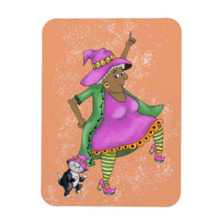 Lasst uns Boo-gie Hexe Magnet