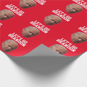 LASST UNS BRANDON BIDEN VALENTINSTAG GESCHENKpapie Geschenkpapier