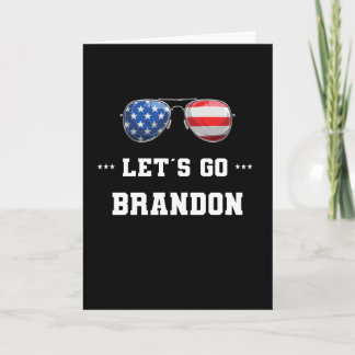 Lasst uns Brandon, die konservative US-Flagge JB Karte