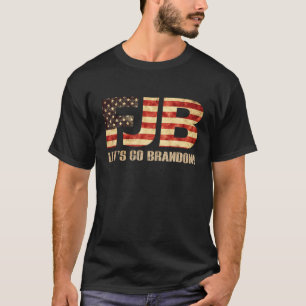 Lasst uns Brandon erwachen Patriot Konservativen R T-Shirt