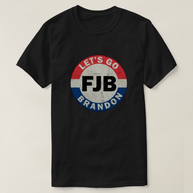 Lasst uns Brandon FJB, US-Flagge, T-Shirt (Design vorne)