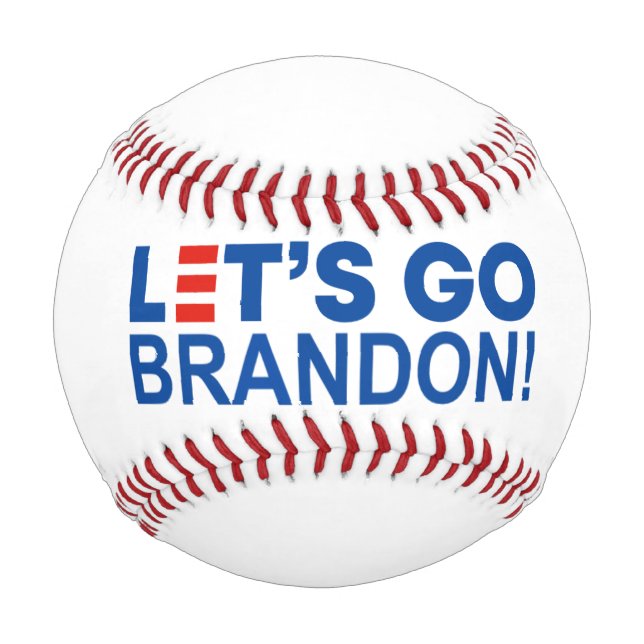 Lasst uns Brandon losgehen | Anti Joe Biden Baseball (Vorderseite)