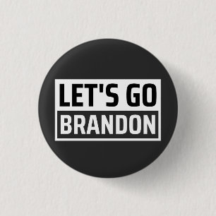 Lasst uns Brandon machen Button