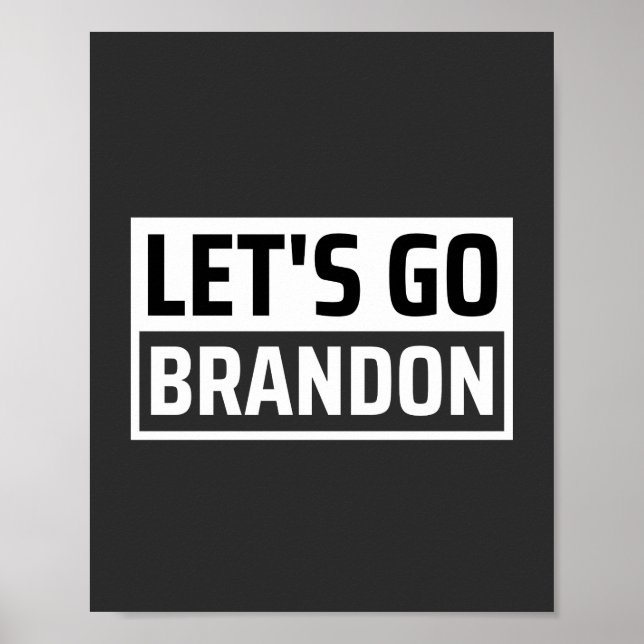 Lasst uns Brandon machen Poster (Vorne)