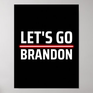 Lasst uns Brandon machen Poster