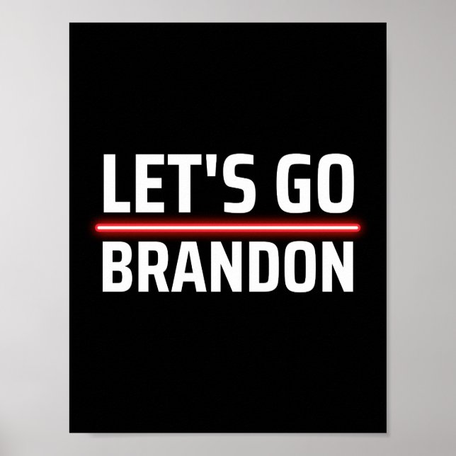 Lasst uns Brandon machen Poster (Vorne)