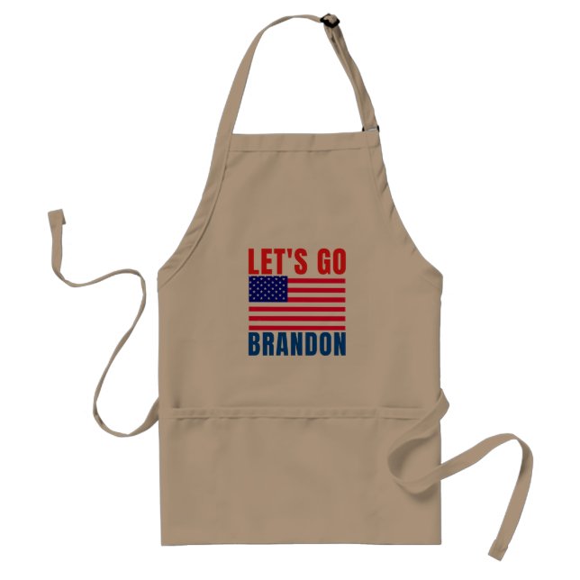 Lasst uns Brandon machen Schürze (Vorne)