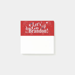 Lasst uns Brandon-Post-it-Notizen machen Post-it Klebezettel