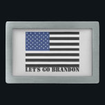 Lasst uns Brandon usa Wahl wählen blaue Flagge Rechteckige Gürtelschnalle<br><div class="desc">Lasst uns Brandon usa Wahl wählen blaue Flagge</div>