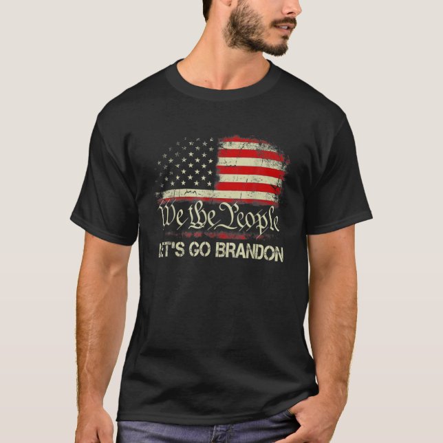 Lasst uns Branson Brandon, den konservativen Antil T-Shirt (Vorderseite)