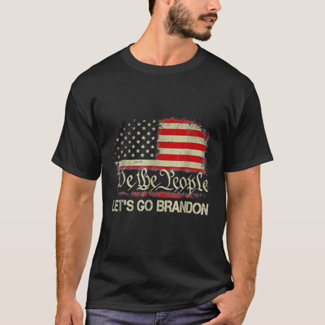 Lasst uns Branson Brandon, den konservativen Antil T-Shirt (Vorderseite)