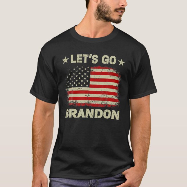 Lasst uns Branson Brandon, den konservativen Antil T-Shirt (Vorderseite)
