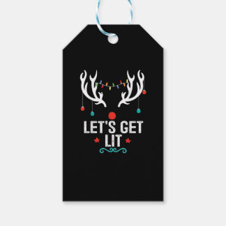 Lasst uns Coole Weihnachten sehen Geschenkanhänger