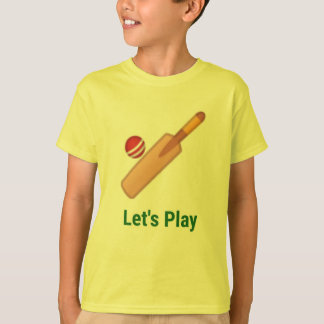 Lasst uns Cricket spielen T-Shirt