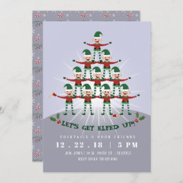 Lasst uns das Weihnachtsfest ins Party einladen Einladung