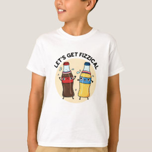 Lasst uns den fizzenhaften, lustigen Soda Pop Pun T-Shirt