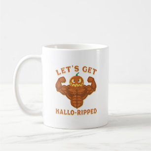 Lasst uns den Hallo-Ripped-Halloween-Workout mache Kaffeetasse