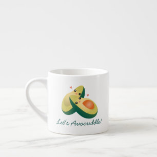 Lasst uns den lustigen Niedlichen Avocados Pun Spa Espressotasse