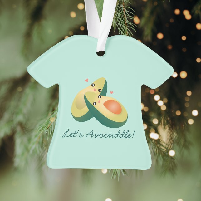 Lasst uns den lustigen Niedlichen Avocados Pun Spa Ornament (Von Creator hochgeladen)