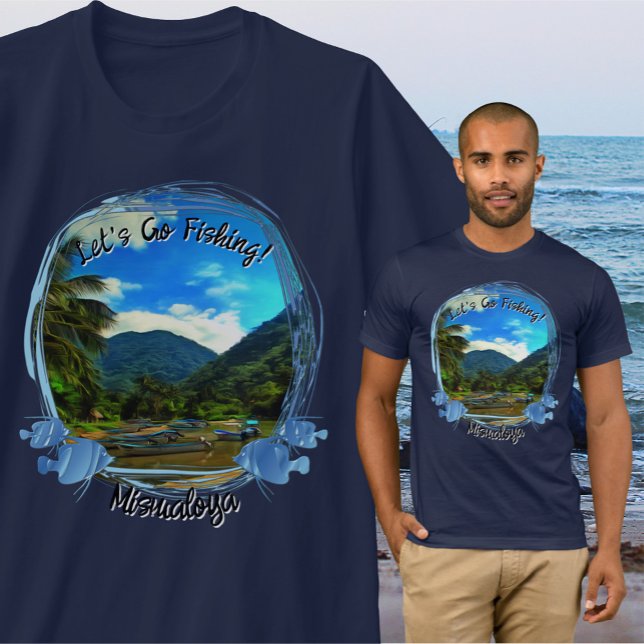 Lasst uns den Mismaloya-Fluss 0344 fischen T-Shirt (Von Creator hochgeladen)