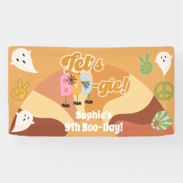 Lasst uns den Retro-Kindergeburtstag halbieren Banner