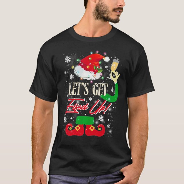 Lasst uns den sonnigen Drink in Weihnachten in Pul T-Shirt (Vorderseite)