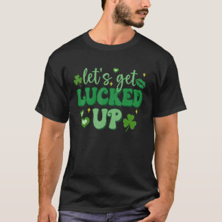 Lasst uns den St. Patricks Day St. Paddy's zum Glü T-Shirt