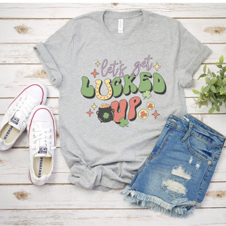 Lasst uns den St. Patrick's Day T - Shirt zum Glüc