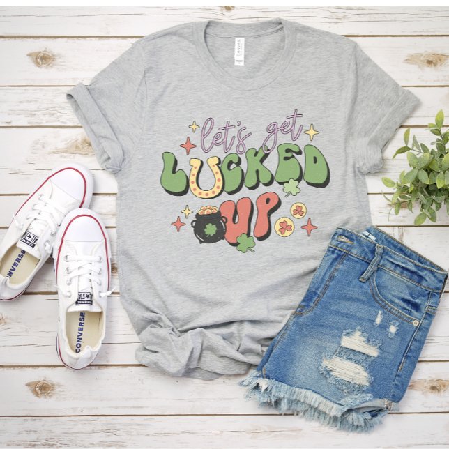 Lasst uns den St. Patrick's Day T - Shirt zum Glüc (Von Creator hochgeladen)