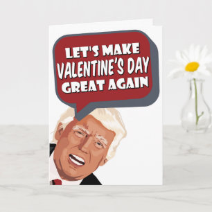 Lasst uns den Valentinstag wieder großartig machen Karte